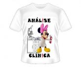 T-shirt Minnie analise clínica