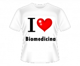T-shirt I Love Biomedicina