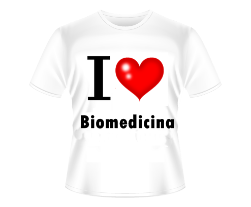 T-shirt I Love Biomedicina