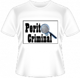 T-shirt Perito Criminal