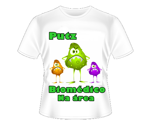 T-shirt Biomédico na área